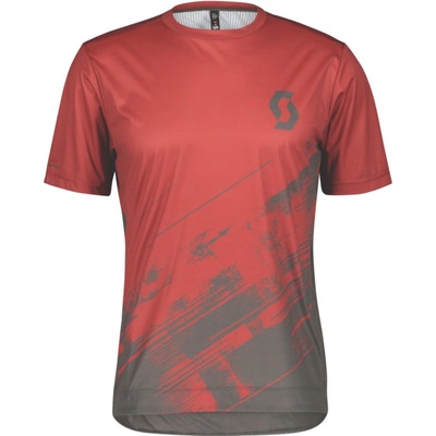 Scott Shirt mens Trail Vertic SS red/grey