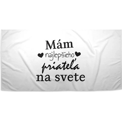 Sablio Uterák Ja mám najlepšieho priateľa na svete 70 x 140 cm