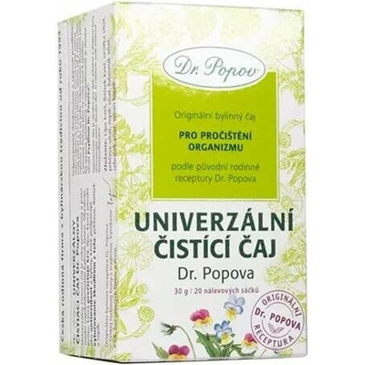 Dr.Popov čaj Univerzální čistící 20 x 1,5 g