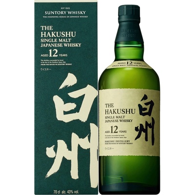 Suntory Hakushu 12y 43% 0,7 l (karton)