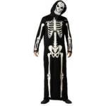 BigBuy Carnival Маскировъчен костюм за възрастни Скелет Halloween Размер XS/S - mallbg - 31,00 лв