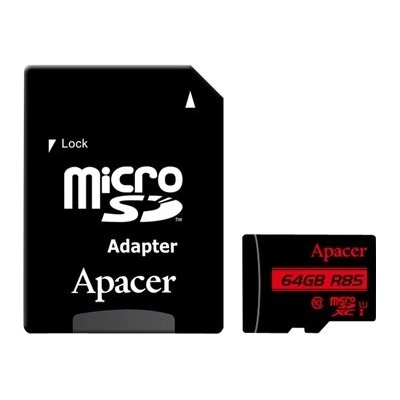 Apacer microSDXC 64 GB UHS-I U1 AP64GMCSX10U5-R
