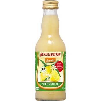 Beutelsbacher Citrónová šťava 100% Bio 200 ml