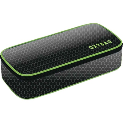 Oxybag etue Jumbo ombre tmavo sivá svetlo zelená