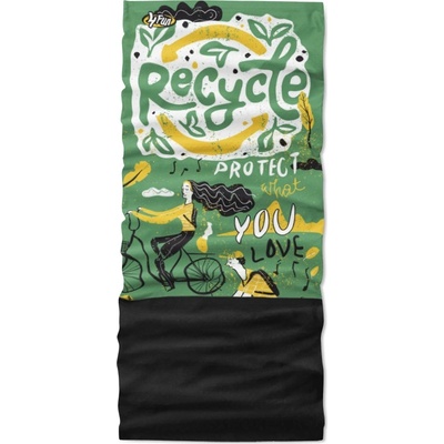 4Fun zateplený šátek Recycle Polartec
