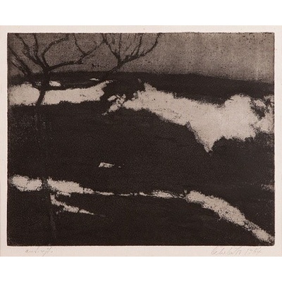 Ladislav Čepelák, Strom se sněhem, 1964