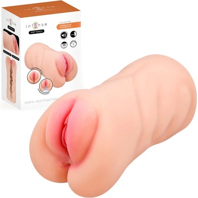 Вагинален мастурбатор с вакуум, реалистично усещане - Intense Krista (D-245119)