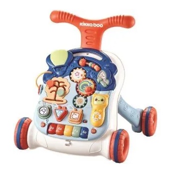 Image 1 of KikkaBoo Музикална играчка за прохождане Walk 'N' Learn Blue
