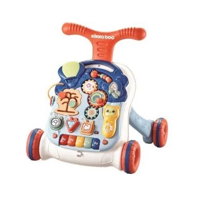 KikkaBoo Музикална играчка за прохождане Walk 'N' Learn Blue
