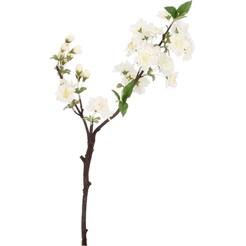 Bizzotto ИЗКУСТВЕНА КЛОНКА cyndi 18x18x48cm БЯЛА (0170664)