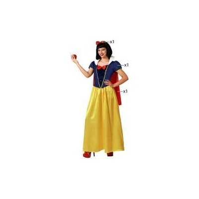 BigBuy Carnival Маскировъчен костюм за възрастни Снежанка Размер xs/s