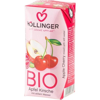 Hollinger Bio Šťáva ovocná jablko višeň 200 ml