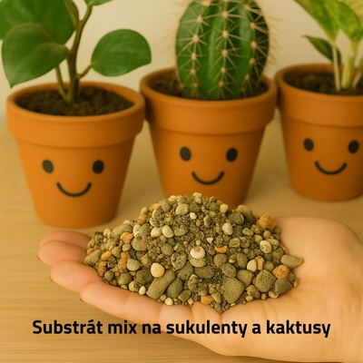 Mix č. 3 Pro kaktusy a sukulenty – Zboží Dáma