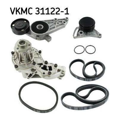 Vodní pumpa + klínový žebrový řemen SKF VKMC 31122-1 (VKMC311221)