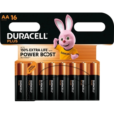 Duracell Plus AA 16 ks Plus-AA CP16