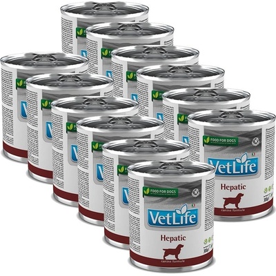 Vet Life Hepatic Canine 12 x 300 g