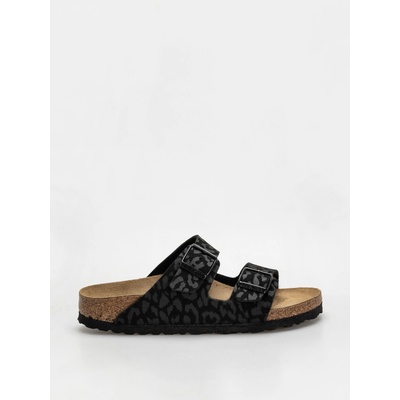 Birkenstock Arizona Synthetics Narrow leo black