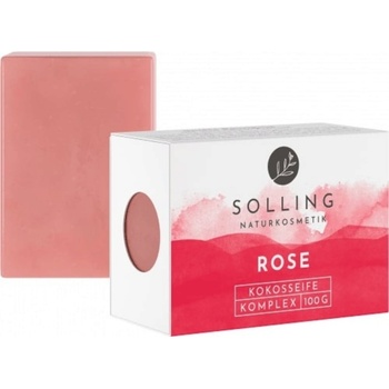 Solling Naturkosmetik Кокосов сапун с аромат на рози - 100 г