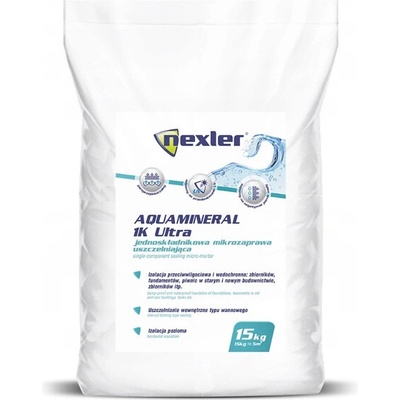 NEXLER Aquamineral 1K Ultra - 15 kg - mikro cementová hydroizolácia