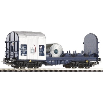 Piko Товарен вагон с плъзгащ се брезент Shimmns „LogServ DB AG Ep. V (54396)