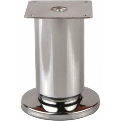 Strong Nábytková nôžka guľatá s rektifikáciou 50 x 200 / nerez