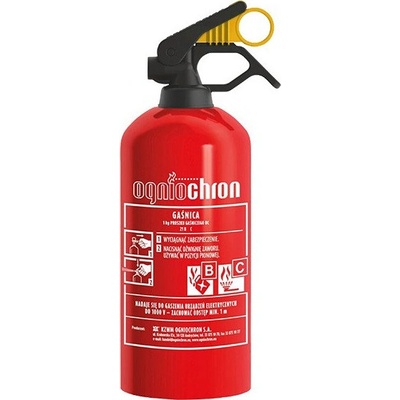 Práškový hasicí přístroj do auta 1kg OGNIOCHRON