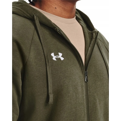 Under Armour UA Rival Fleece FZ Hoodie-GRN 1379767-390
