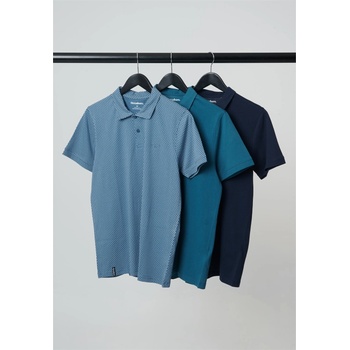 Image 1 of Threadbare Блуза с яка Threadbare Men's Short-Sleeve Polo Shirt - Multi