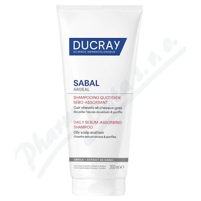 DUCRAY Sabal Argeal Šampon absorbující maz 200ml