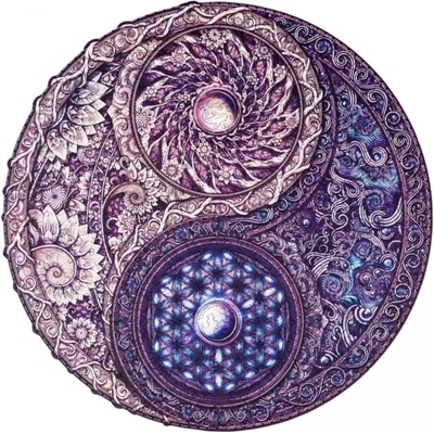 UNIDRAGON Dřevěné mandala overarching opposites KS 350 dílků