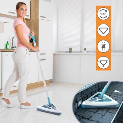 MediaShop Livington Deeper Sweeper akumulátorový čistič podlah se 4 kartáči – Zboží Dáma