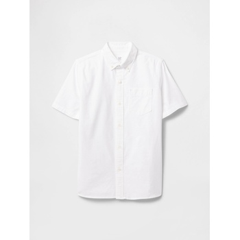 GAP Детска оксфорд риза GAP GAP | Byal | Момчешки | 104-110