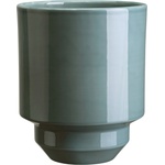 Bergs Potter Кашпа Hoff гланцирана 21 см синьосива (HOCMB21P)