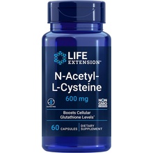 Life Extension N-acetyl-L-cysteín NAC 600 mg 60 kapsúl