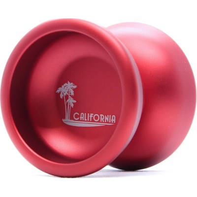 YoYoFactory California 2025 Kovové Yoyo Červená