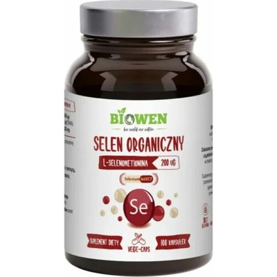 Biowen Organic Selenium 200 mcg 100 kapsúl