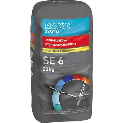 SE6, Flexibilní jednosložková hydrolizační stěrka, 20 kg