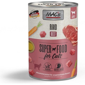 MAC's Mac’s Cat Beef - Премиум консервирана храна за котки с говеждо месо,