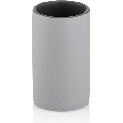 KELA Керамична поставка за четки за зъби KELA Matsi, сива (1615)