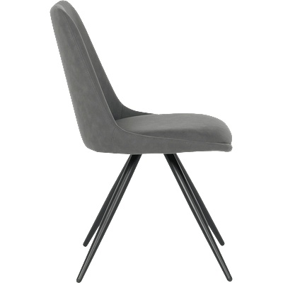 Carmen Трапезен стол camden - тъмносив sf 2 (3532341)