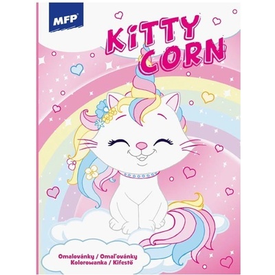MFP Paper s.r.o. omaľovánky A4 A4 Kitty-Corn 210x276mm 5301056