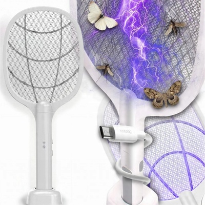 Verk 24062 Plácačka na mouchy elektrická s UV světlem bílá