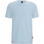 Boss Тениска Boss Men's Tiburt Bubble Structure Cotton Short Sleeve T-Shirt - Light Blue 450