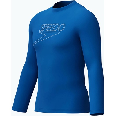 Pánské Speedo Endurance+ Logo Rash Guard LS Turkish Sea
