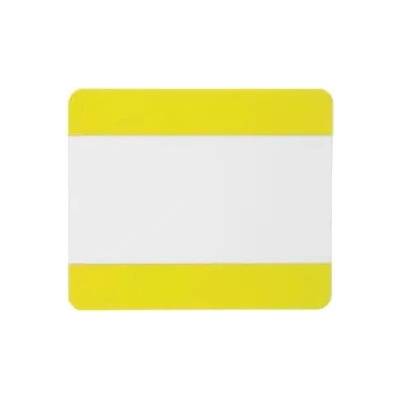 Samolepicí vyznačovací kapsy WT-5118, 1/3 A4 uzavřená – PVC, žlutá, 236×180 mm, balení 10 ks