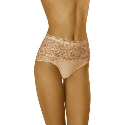 Wol-Bar Бикини Figi-Teri-Beowe-BeowyV-53300-Beżowy - Черен, размер XXL