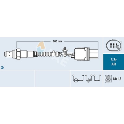 Lambda sonda FAE 75159