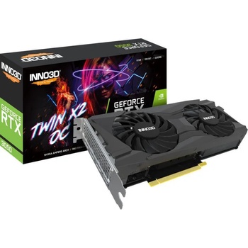 Inno3D GeForce RTX 3050 Twin X2 8GB OC GDDR6 128bit (N30502-08D6X-11902130)