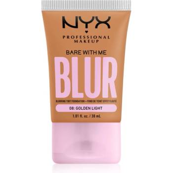 NYX Professional Makeup Bare With Me Blur Tint хидратиращ фон дьо тен цвят 08 Golden Light 30ml