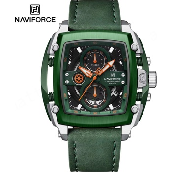 Naviforce Часовници naviforce tu-38628 - Зелен/Сребърен kp38628 (tu-38628)